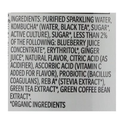 Koe Kunbucha Organic Kombucha Sparkling Beverage - Case Of 12 - 12 Fz