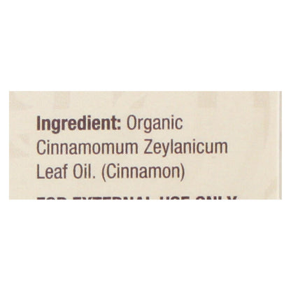 Nature's Answer - Organic Essential Oil - Cinnamon - 0.5 Oz.