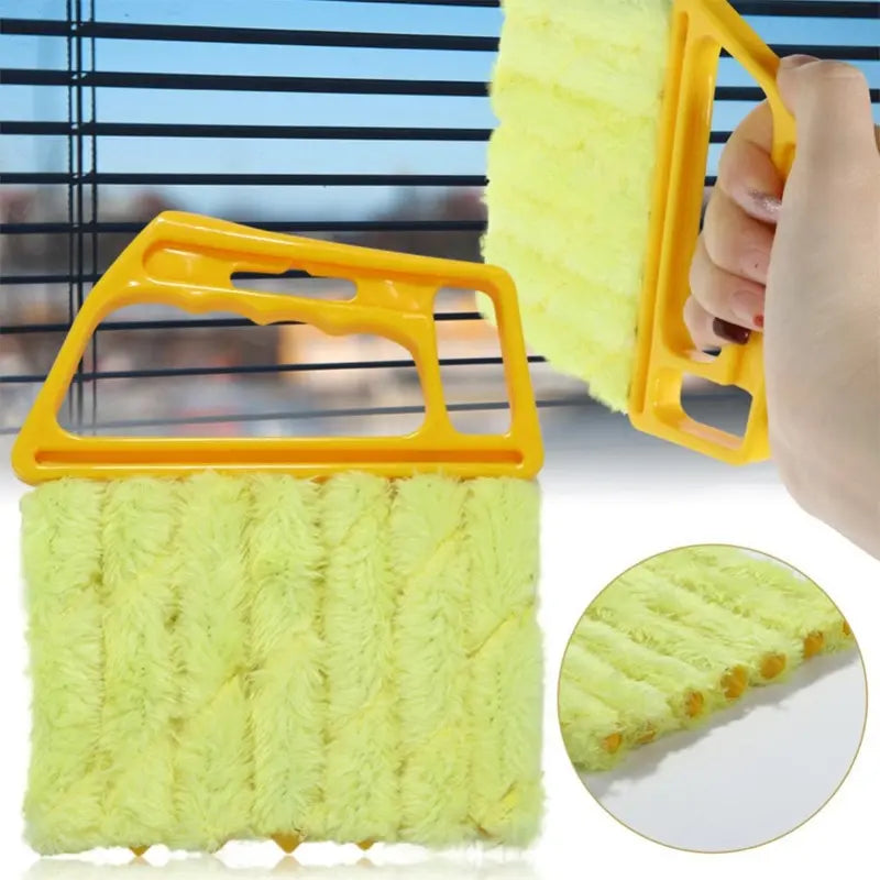 Detachable Louver Curtain Cleaning Brush - Efficient Vent Cleaner Tool for Easy Dust Removal