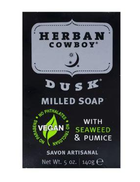 Herban Cowboy Milled Soap - Dusk -5 Oz - 6 Pack