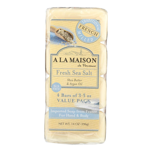 A La Maison - Bar Soap -  Sea Salt - 4/3.5 Oz