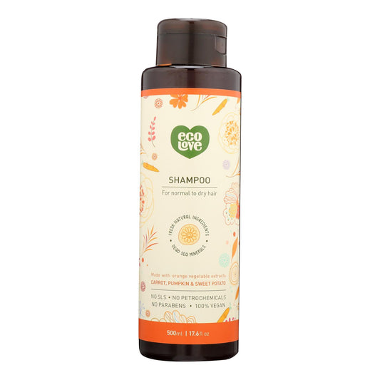 Ecolove - Shampoo Orange Veg Nrml&dry - 1 Each - 17.6 Fz