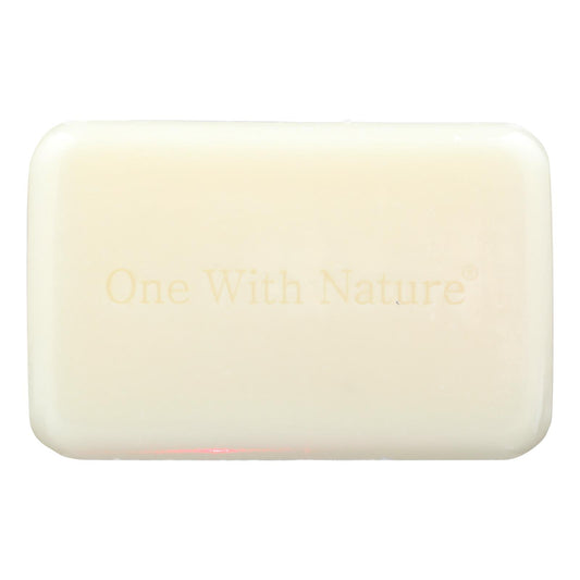 One With Nature Naked Soap - Goat's Milk And Lavender - Case Of 6 - 4 Oz.